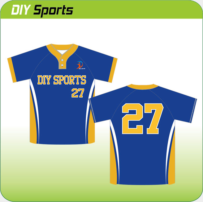   2 button men's baseball jerseys 2