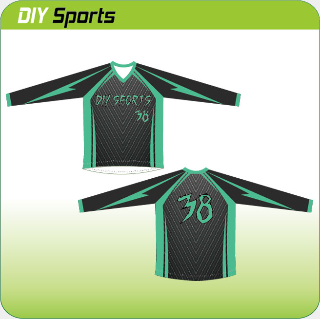   motocross v-neck jerseys 9