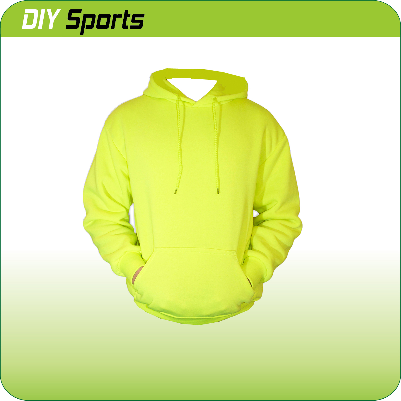Neon color hoodie