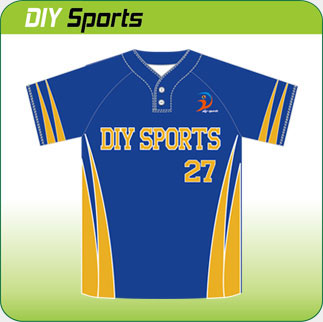   2 button men's baseball jerseys 1