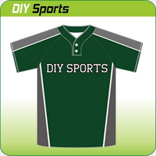    2 button men's baseball jerseys 5