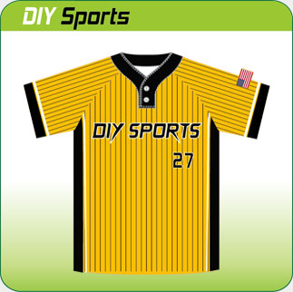     2 button men's baseball jerseys 7